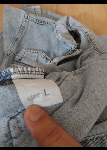 Mavi Denim Kadın Midi Tulum - Görsel 4