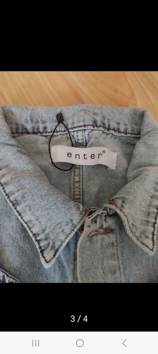 Mavi Denim Kadın Midi Tulum - Görsel 3