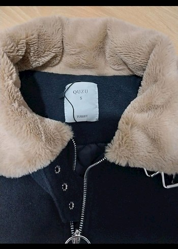 Kürk Detaylı Kısa Kadın Ceket - Görsel 3