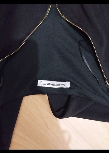 Siyah Kemerli Kadın Kumaş Pantolon - Görsel 5