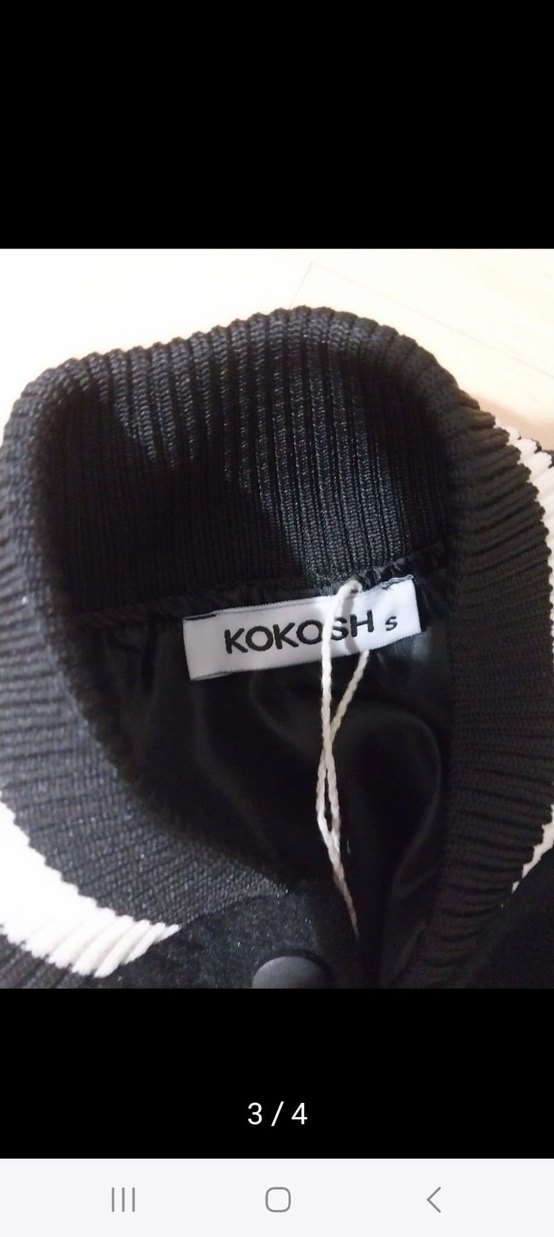 Düğmeli Siyah Midi Kadın Ceket - Görsel 3