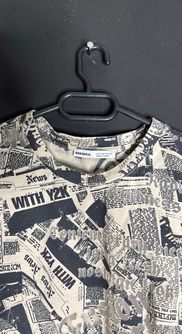 Desenli Kolsuz Hamile Kıyafeti - Görsel 3