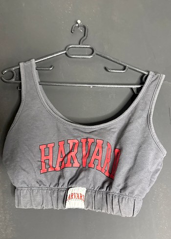 Gri Baskılı Kısa Spor Büstiyer - Görsel 2