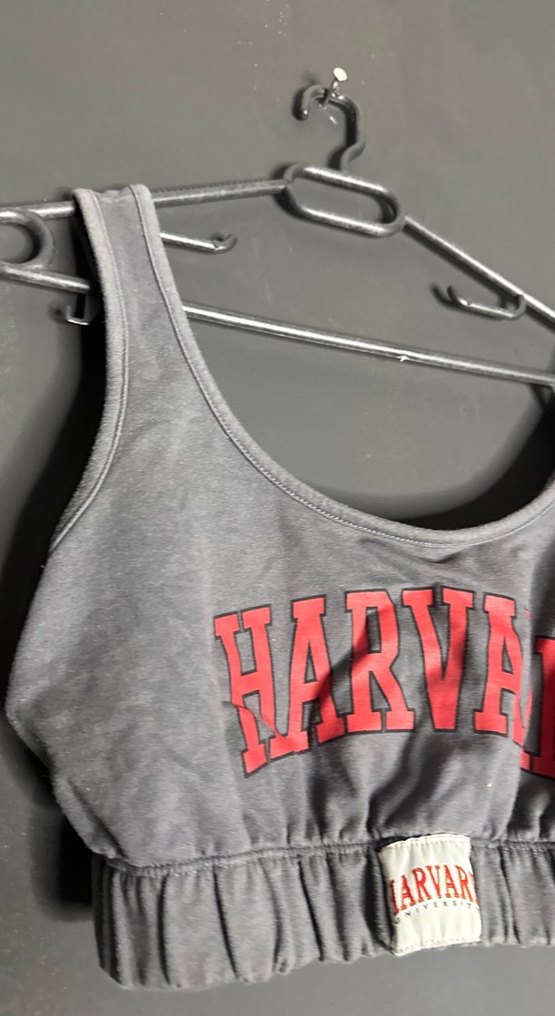 Gri Baskılı Kısa Spor Büstiyer - Görsel 3