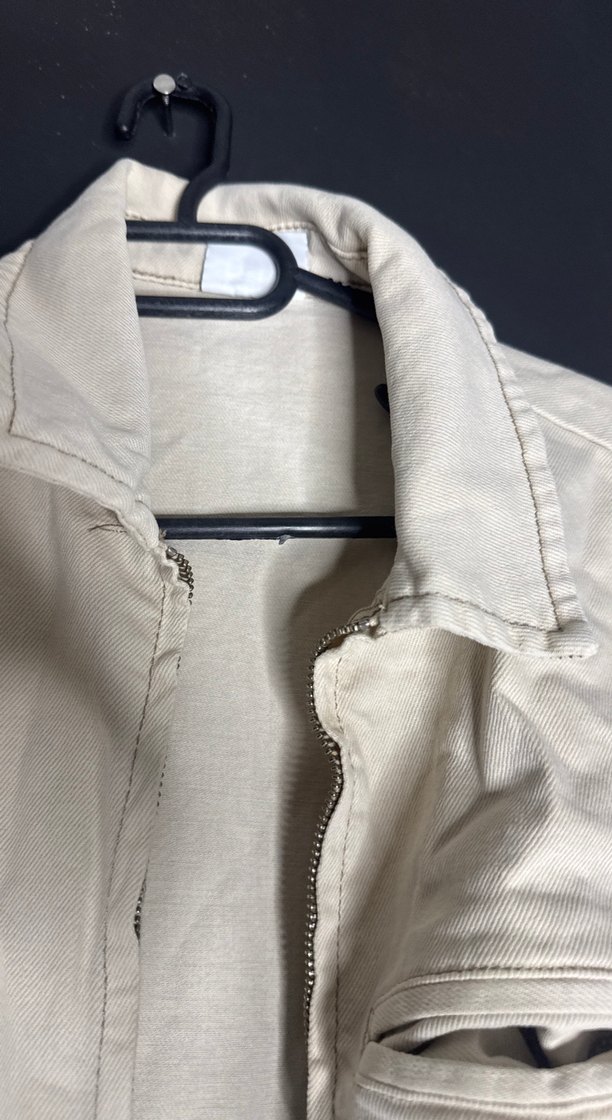 Kadın krem Keten Midi Tulum - Görsel 3