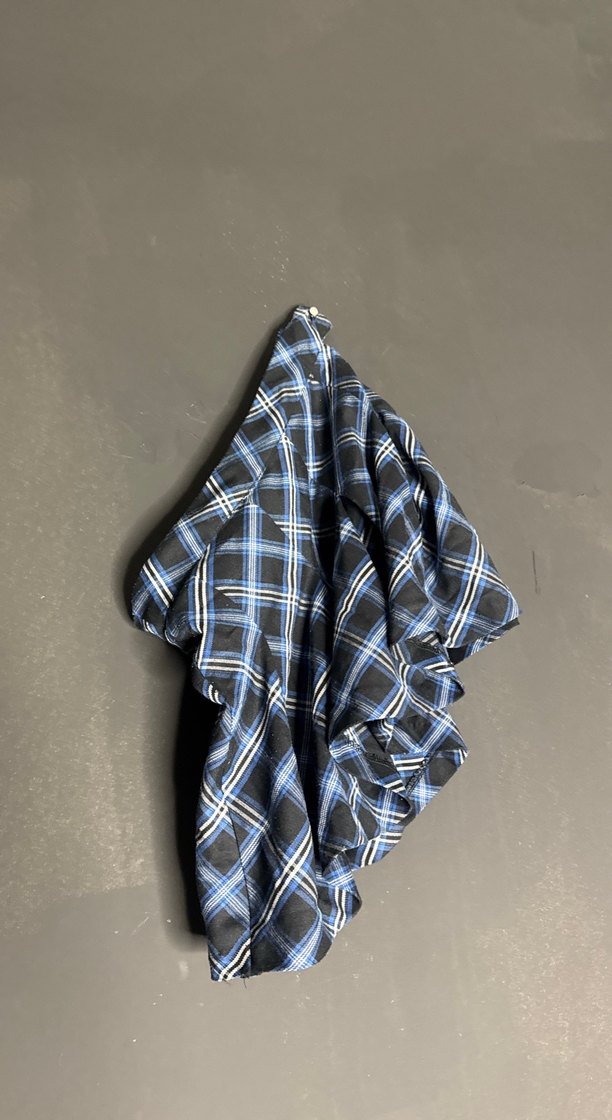 Lacivert Kareli Sokak Stili etek - Görsel 3