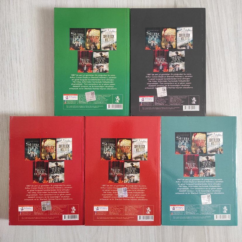 Sherlock Holmes Serisi - 5 Kitap Seti - Görsel 2