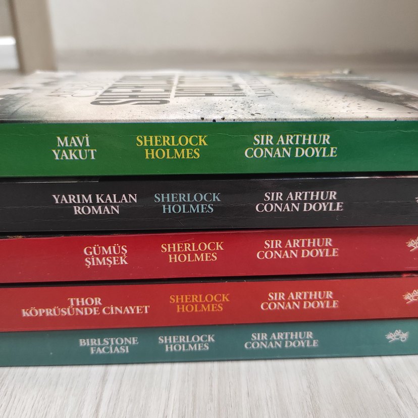 Sherlock Holmes Serisi - 5 Kitap Seti - Görsel 3