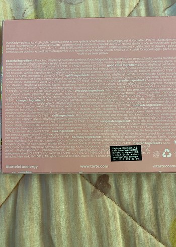 Tarte Tartelette Energy Göz Farı Paleti - Görsel 2