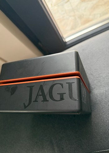 Jaguar Gri Erkek İş Saatı Deri Siyah - Görsel 3