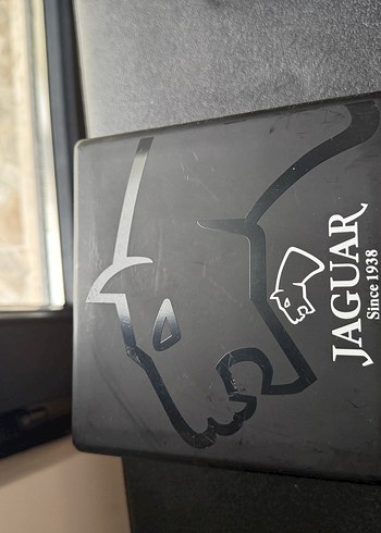 Jaguar Gri Erkek İş Saatı Deri Siyah - Görsel 9