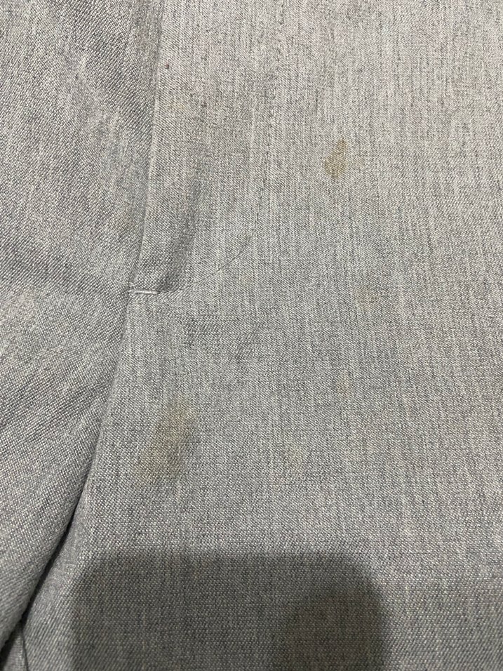 Gri Erkek Denim Kumaş Pantolon - Görsel 4