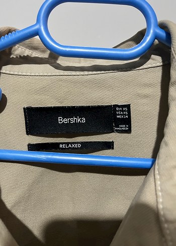 Bershka Bej Erkek Uzun Kollu Regular Fit Gömlek - Görsel 3