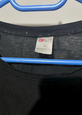 %100 Pamuk düz siyah basic t shirt - Görsel 2