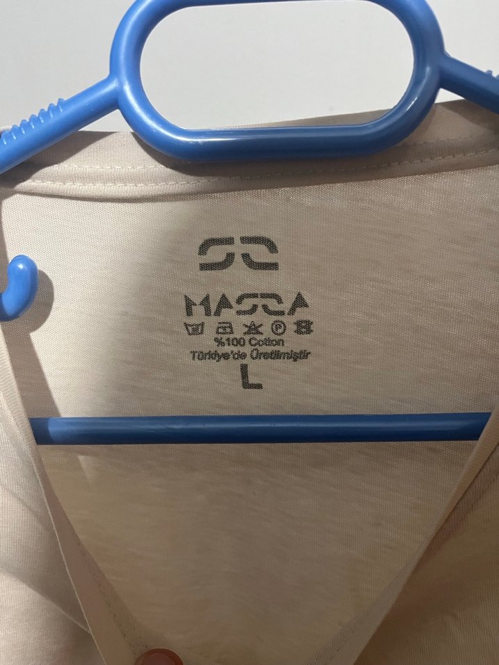 Bej Oversize Erkek Tişört - Görsel 4