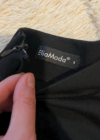 Siyah Kemerli Mini Gotik Etek - Görsel 3