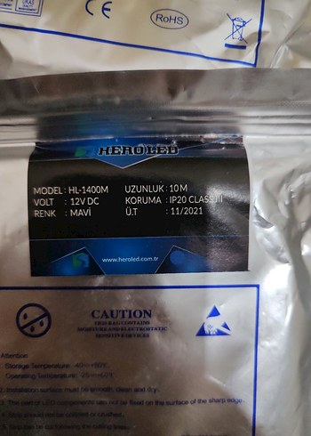 Fujika NS-BEYAZ 12V-60 LED 5 Metre Şerit LED - Görsel 4