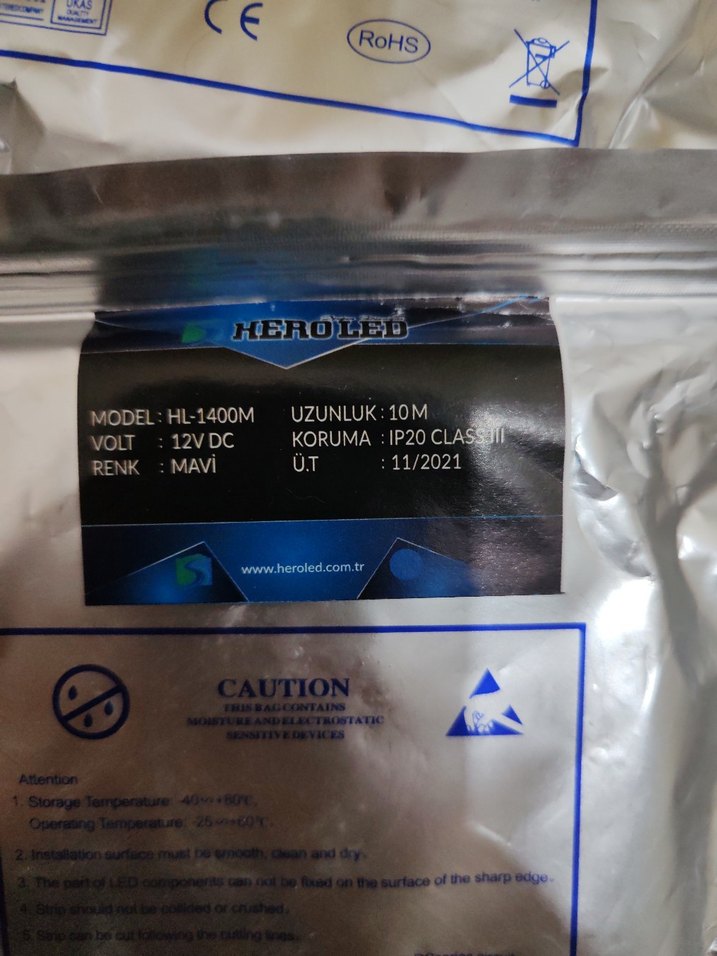 Fujika NS-BEYAZ 12V-60 LED 5 Metre Şerit LED - Görsel 4