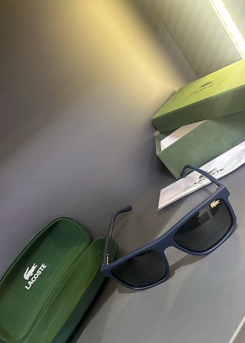 Lacoste Erkek Gri Sokak Tarzı Güneş Gözlüğü - Görsel 2