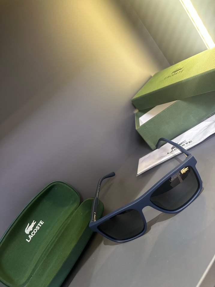 Lacoste Erkek Gri Sokak Tarzı Güneş Gözlüğü - Görsel 2