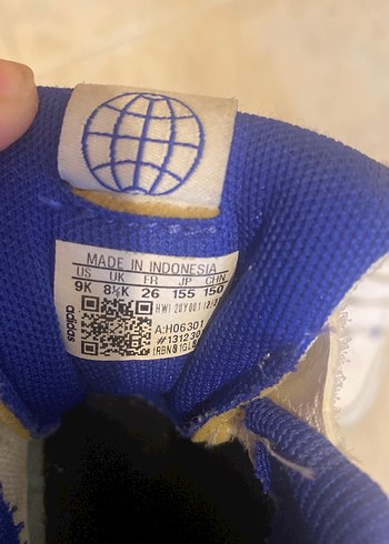 Beyaz Erkek Çocuk Cırtcırtlı Spor Ayakkabı - Görsel 5