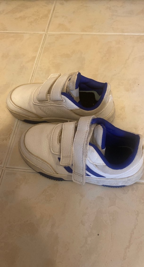 Beyaz Erkek Çocuk Cırtcırtlı Spor Ayakkabı - Görsel 2