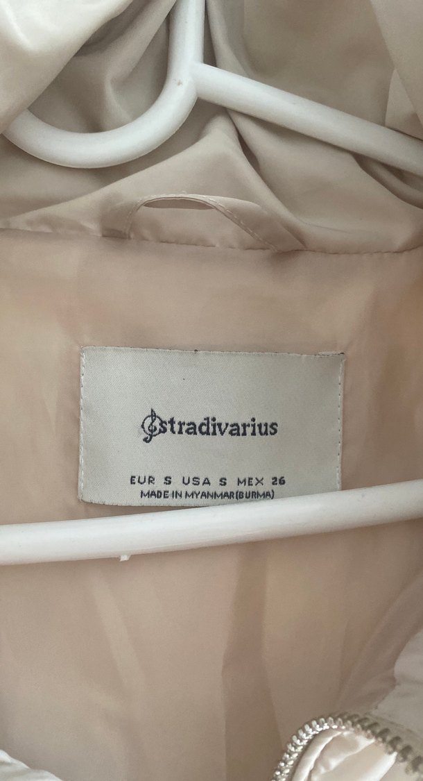 Bej Kadın Kışlık Fermuarlı Mont - Görsel 2