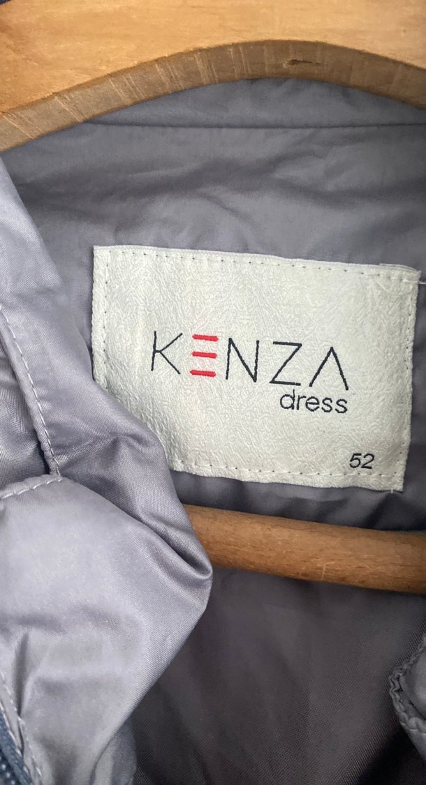 Gri Fermuarlı Uzun Kadın Yelek - Görsel 3