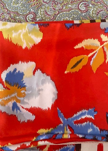 Renkli Bohem Kadın Eşarp - Görsel 4