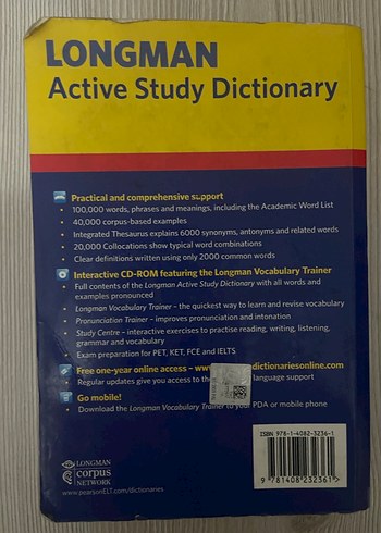 Longman Active Study Dictionary 5. Baskı - Görsel 3