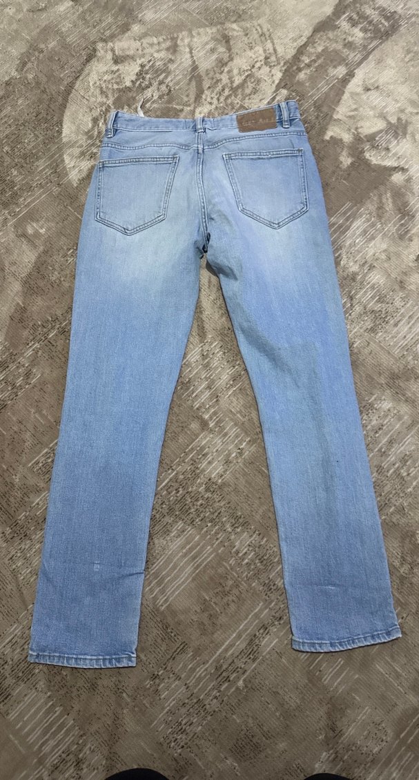 Buz maviNormal Kesim Erkek Denim Pantolon - Görsel 2