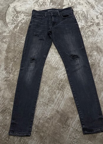 Gri Regular Fit Erkek Kot Pantolon - Görsel 2