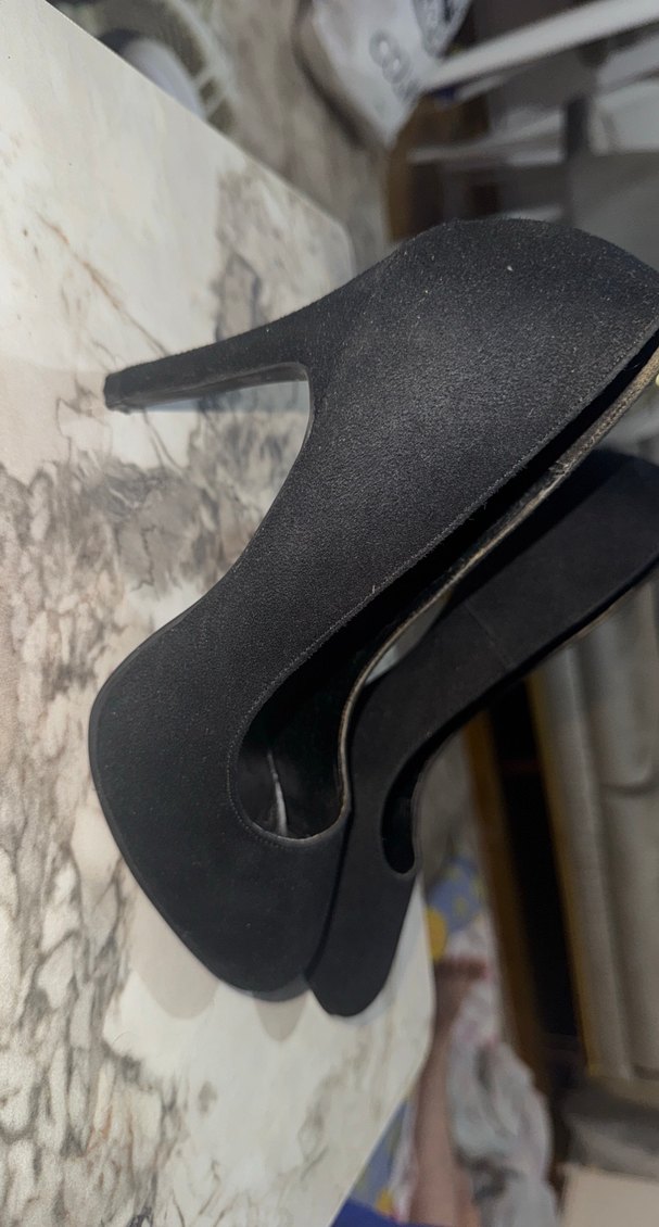 Klasik Siyah Topuklu Kadın Ayakkabı - Görsel 2