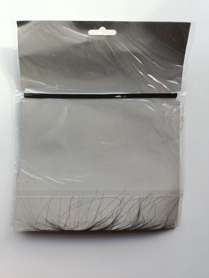 Siyah Beyaz Yılbaşı Sakalı (dede sakalı) - Görsel 2