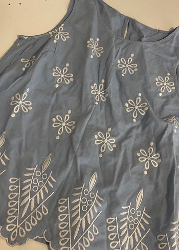 Nakışlı Bohem Hamile Bluzu - Görsel 2