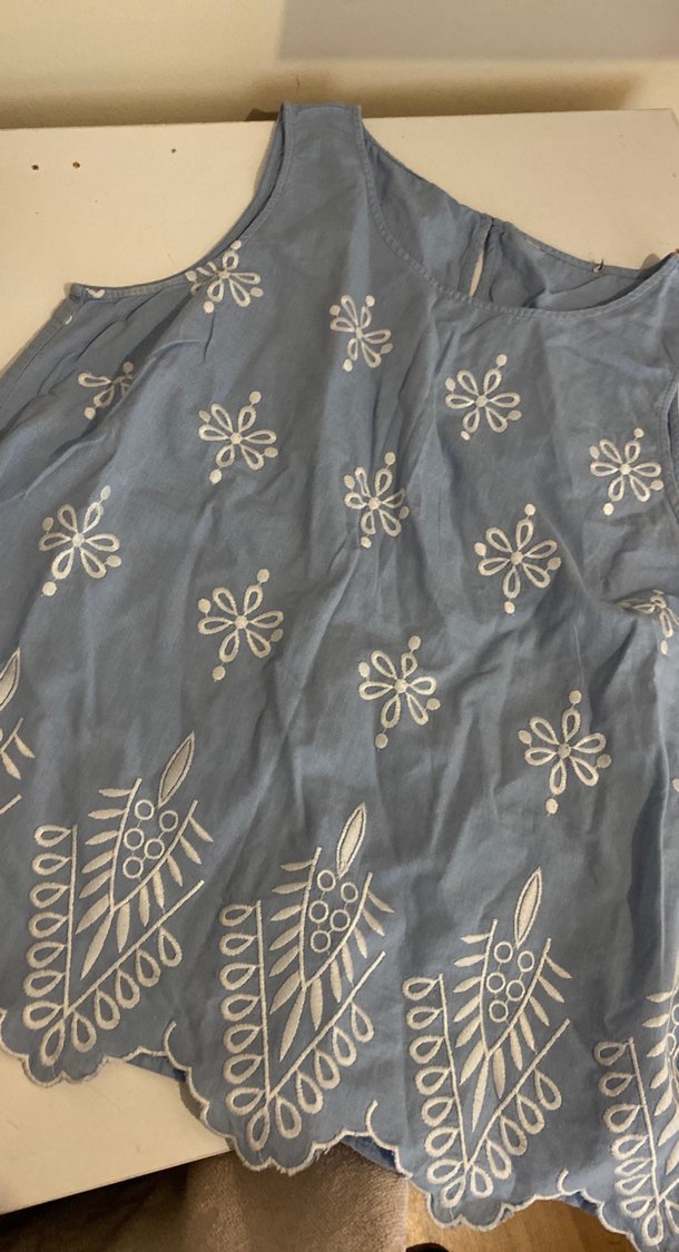 Nakışlı Bohem Hamile Bluzu - Görsel 2