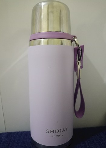 Pastel Mor Shotay  Termosu - Görsel 2