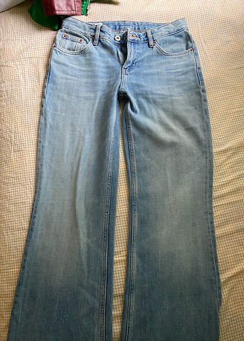 Zara Kadın çan paça jean - Görsel 5