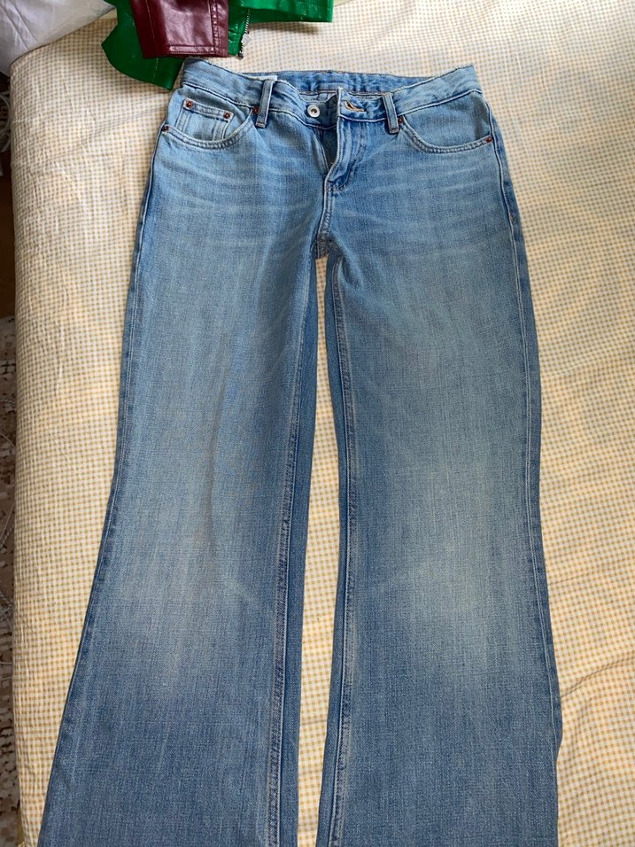 Zara Kadın çan paça jean - Görsel 4