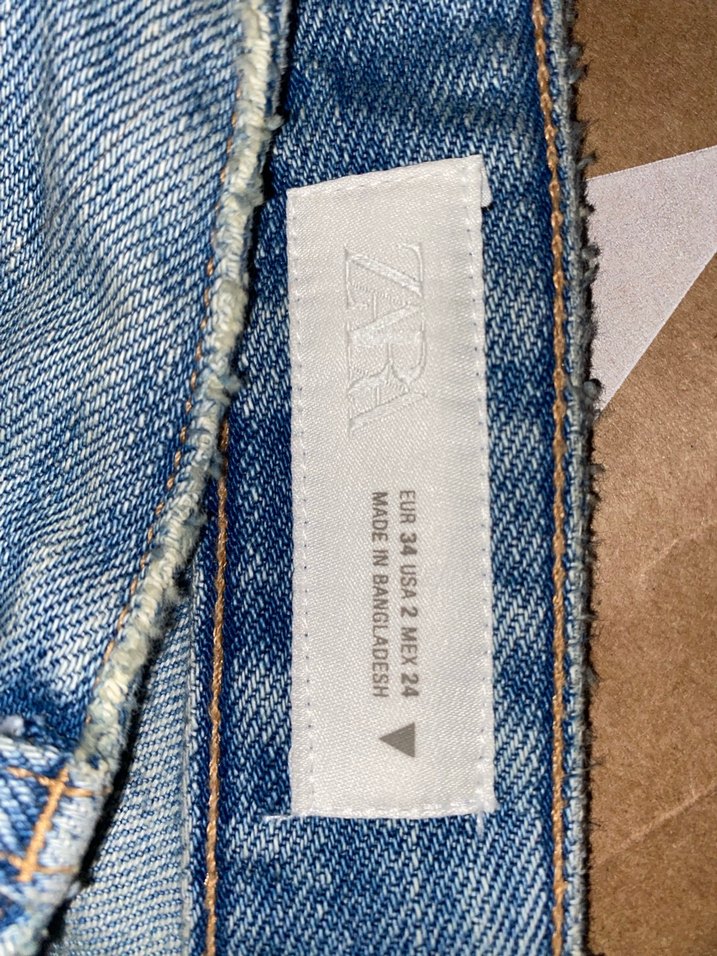 Zara Kadın çan paça jean - Görsel 2