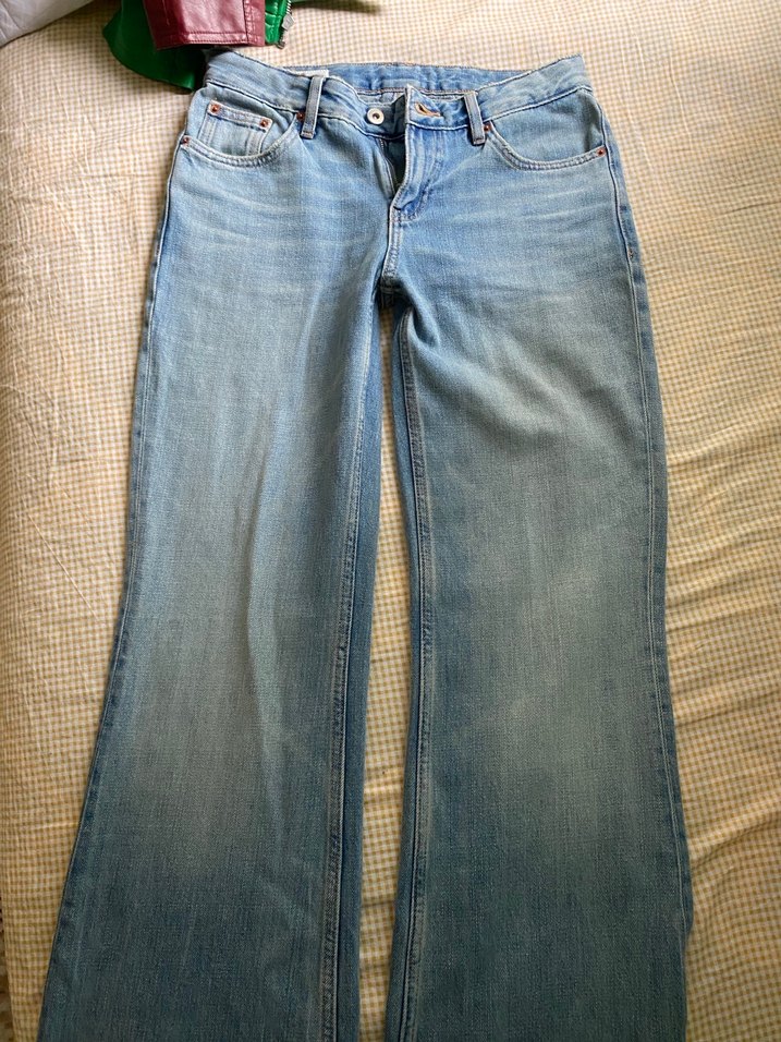 Zara Kadın çan paça jean - Görsel 5