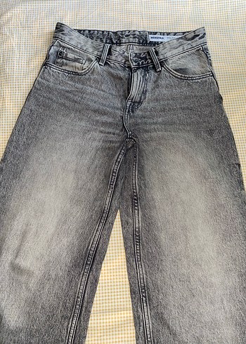 Bershka gri jean - Görsel 2