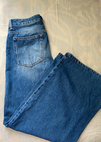 Pull and Bear mavi jean - Görsel 5