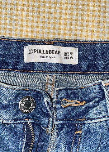 Pull and Bear mavi jean - Görsel 3
