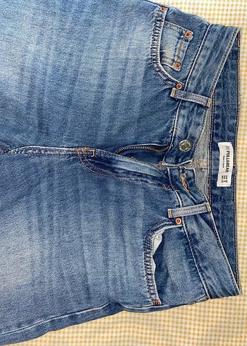 Pull and Bear mavi jean - Görsel 2