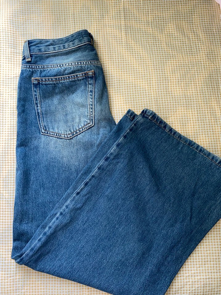 Pull and Bear mavi jean - Görsel 5