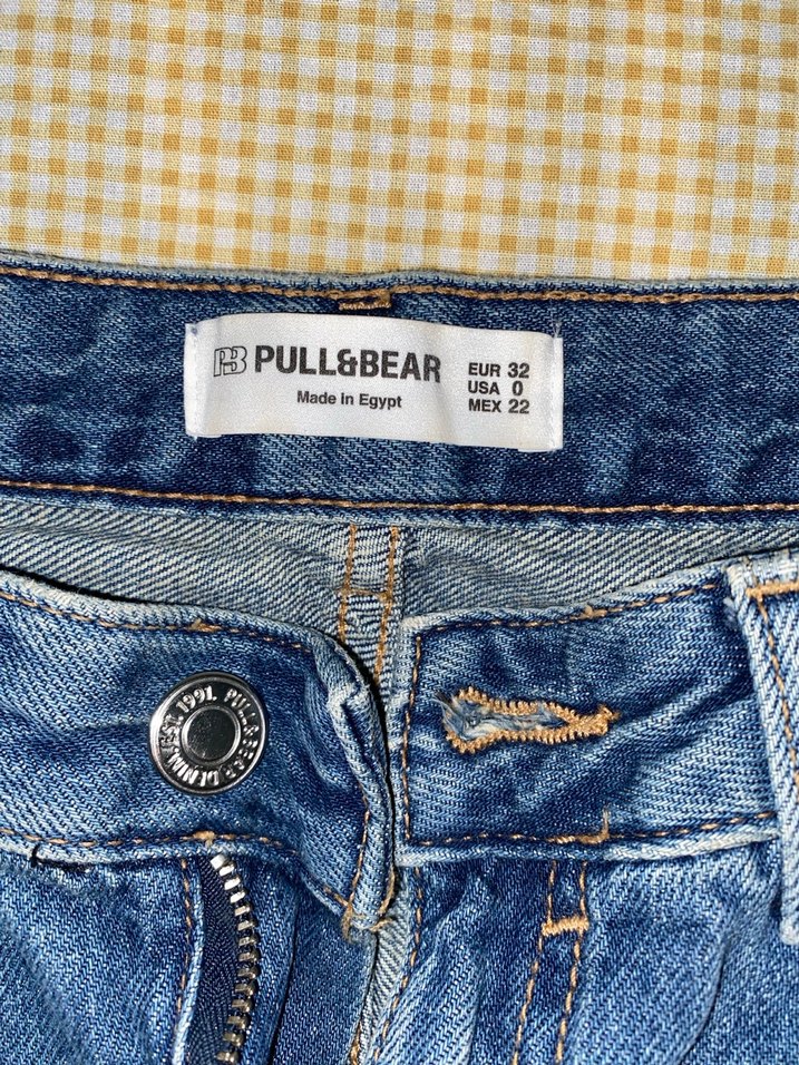 Pull and Bear mavi jean - Görsel 3