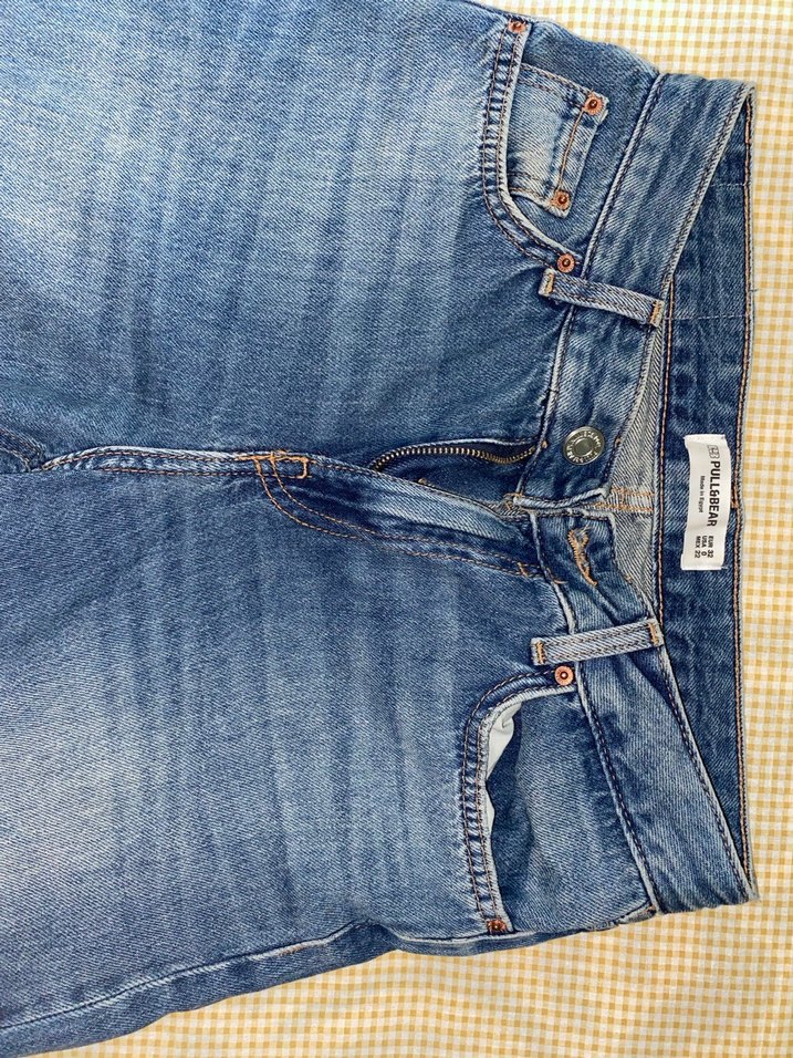 Pull and Bear mavi jean - Görsel 2