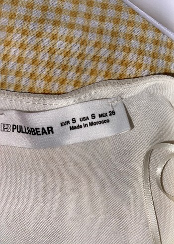 Pull and bear Beyaz  Elbise - Görsel 2