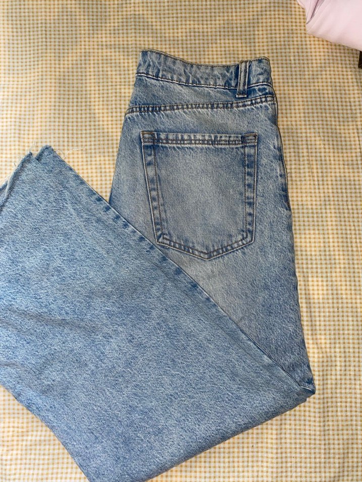 Bershka kadın mavi jean - Görsel 3